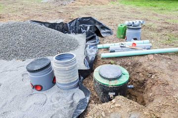 percolation area installtion